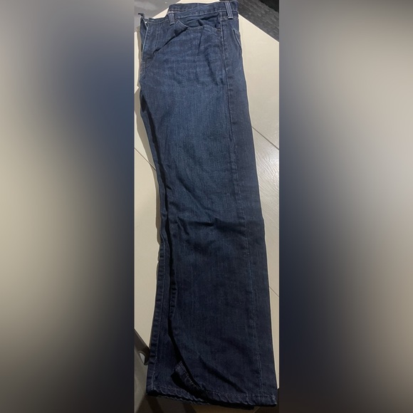 Levi Strauss & Co. - 513 - Men’s - Slim Straight Jeans - 34x32 - Blue - Picture 2 of 6